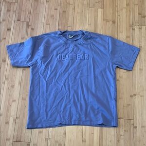 Purple Short Sleeve Tee Classic Crew Neck